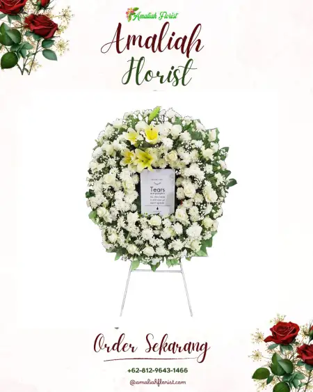 Krans Bunga Duka Simanindo